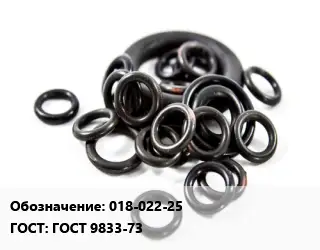 Кольцо РТИ 018-022-25 ГОСТ: ГОСТ 9833-73